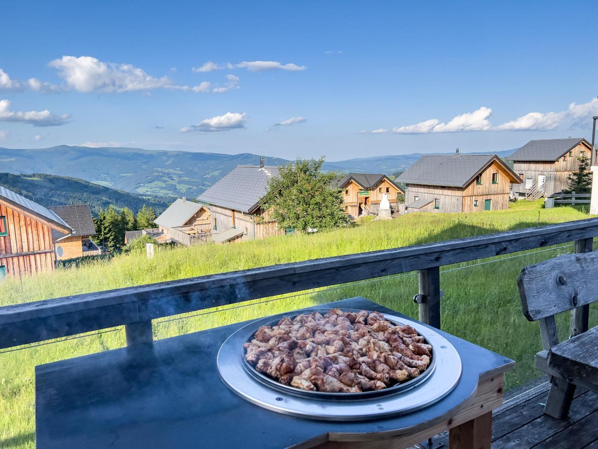 1A Chalet '4 Jahreszeiten' Ski Fahren Und Jacuzzi Mit Aussicht! Bad Sankt Leonhard im Lavanttal Dış mekan fotoğraf